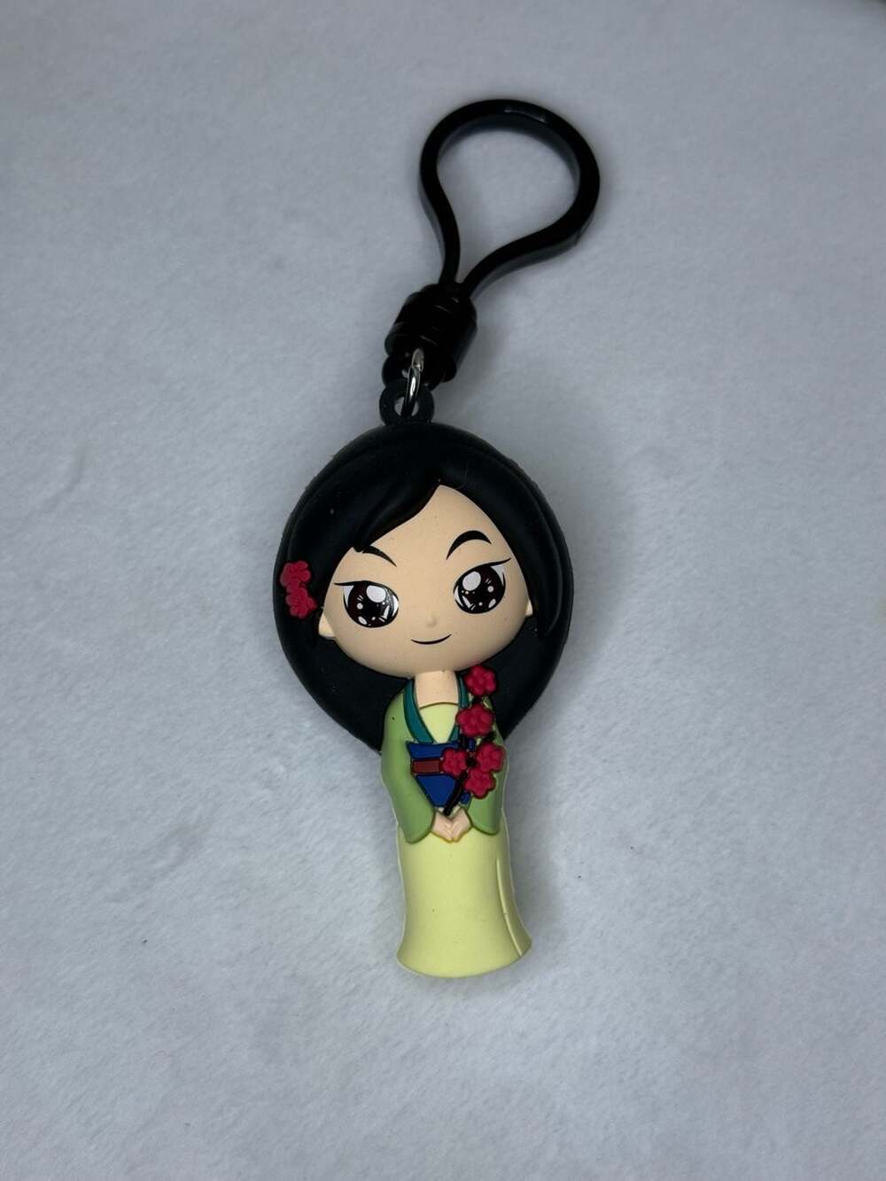 Disney Mulan Figural 3D Bag Clip Keychain Monogram International